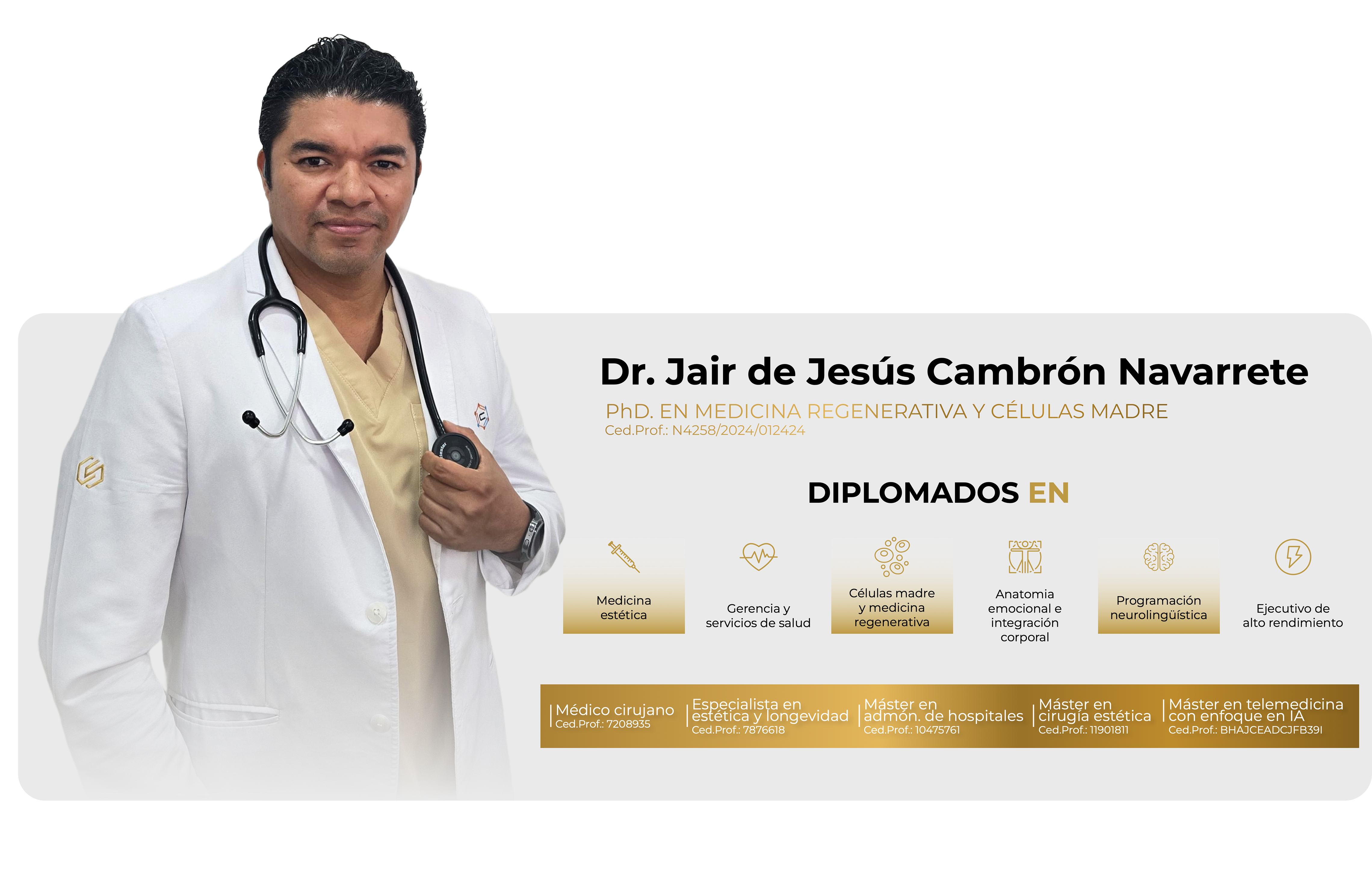 Dr. Jair de Jesús Cambrón Navarrete